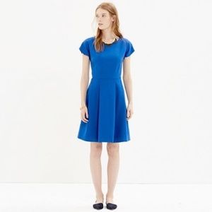 Madewell Tailored Minidress in Blue